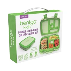 Lunch Boxes & Bags<bentgo Kids Lunch Box, Green, 19 oz. (BGOKIDS-G)