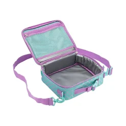 Lunch Boxes & Bags<bentgo Kids Prints Mermaid Scales Lunch Bag, Teal/Purple (BGPTBAG-MMD)