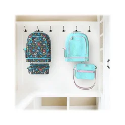 Lunch Boxes & Bags<bentgo Kids Prints Mermaid Scales Lunch Bag, Teal/Purple (BGPTBAG-MMD)