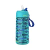 Water Bottles<bentgo Kids Shark Plastic Water Bottle, 15 oz. (BGKDCP1-SHK)