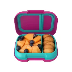 bentgo Kids Snack Container, Fuchsia/Teal, 12 oz. (BGKDSNK-F) Discount