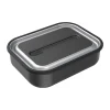Lunch Boxes & Bags<bentgo MicroSteel Lunch Box, Carbon Black, 41 oz. (BGSTLCH-CB)