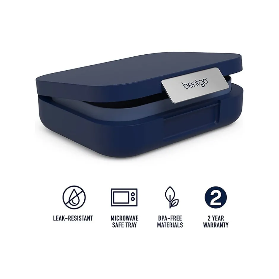 Lunch Boxes & Bags<bentgo Modern Lunch Box, Navy, 44 oz. (BGOMDN-N)
