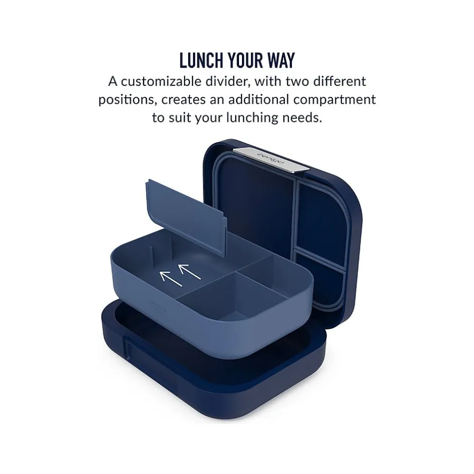 Lunch Boxes & Bags<bentgo Modern Lunch Box, Navy, 44 oz. (BGOMDN-N)