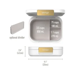 Lunch Boxes & Bags<bentgo Modern Lunch Box, White, 44 oz. (BGOMDN-W)