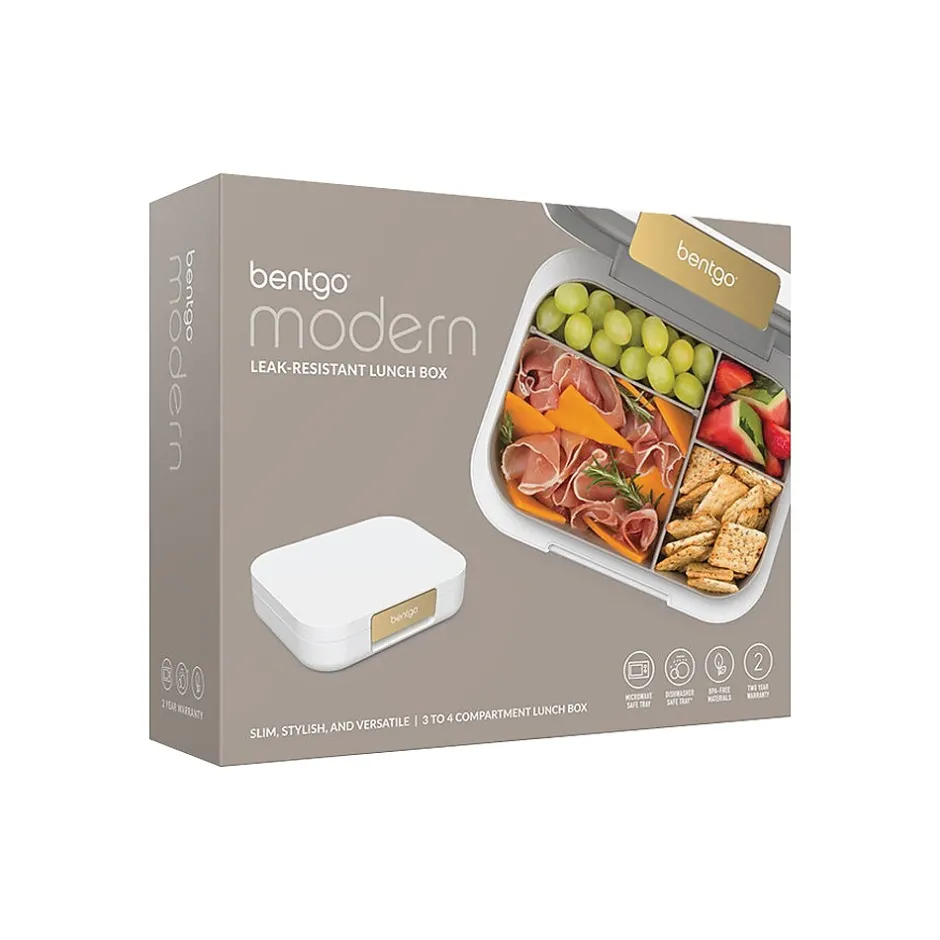 Lunch Boxes & Bags<bentgo Modern Lunch Box, White, 44 oz. (BGOMDN-W)