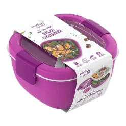 bentgo Salad Container, Purple, 54 oz. (BGOSAL-P) Best