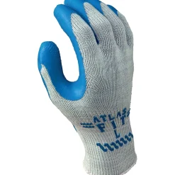 Work Gloves<Best Manufacturing Company Gray/Blue Rubber Palm Coating Gloves, S