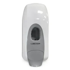 Betco Clario Universal 91819-00 Wall Mounted Hand Soap/Hand Sanitizer Dispenser, White (9181900)