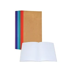 Better Office Customizable Notebook, 5.5" x 8.3", 30 Sheets, Kraft, 10/Pack (25030-10PK) Outlet
