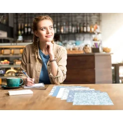 Better Office Floral & Paisley Heavy-Duty File Folders, 1/3-Cut Tab, Letter Size, Paper Stock, 18/Pack (80032-18PK0) Discount