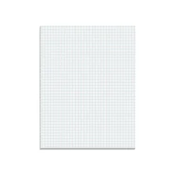 Better Office Graph Pad, 8.5" x 11", Quad-Ruled, White, 50 Sheets/Pad (25602) Sale