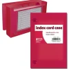 Sale Products Frosted Index Card Case 3" x 5", 24/Pack Index Cards