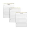 Better Office To-Do List Notepad, 8.5" x 11", Ruled, White, 50 Sheets/Pad, 3 Pads/Pack (25823-3PK) Outlet