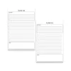 Better Office To-Do List Notepad, 5.5" x 8.5", Ruled, White, 50 Sheets/Pad, 2 Pads/Pack (25834-2PK) Discount