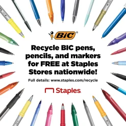 BIC Brite Liner Stick Highlighter, Chisel Tip, Pink, Dozen (65554/BL11PL) Online