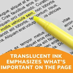 BIC Brite Liner Stick Highlighter, Chisel Tip, Blue, 12/Pack (65552/BL11BE) Sale