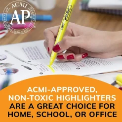 BIC Brite Liner Stick Highlighter, Chisel Tip, Assorted, 24/Pack (BL241AST) Outlet