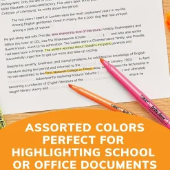 BIC Brite Liner Stick Highlighter, Chisel Tip, Assorted, 24/Pack (BL241AST) Outlet