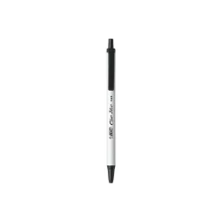 BIC Clic Stic Retractable Ballpoint Pen, Medium Point, Black Ink, 12/Case (CSM11-BLK) Outlet