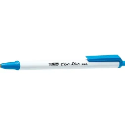 BIC Clic Stic Retractable Ballpoint Pen, Medium Point, Blue Ink, 18 Dozen/Case (CSM11-BLU) Clearance