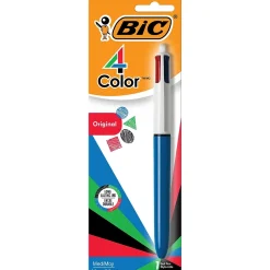 BIC 4-Color Retractable Ballpoint Pen, Medium Point, Multicolor Ink (24623/MM11) Best