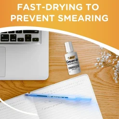 BIC Cover-it Correction Fluid, White (50367/WOC12-WHI) Outlet