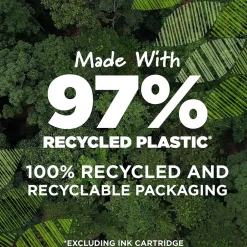 BIC Ecolutions Round Stic Ballpoint Pens, Medium Point, Black Ink, 50/Pack (GSME509-BLK) Discount