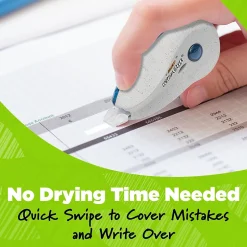 BIC Ecolutions Wite-Out Brand Correction Tape, White, 10/Pack (WOET10-WHI)