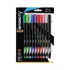 BIC Intensity Fineliner Felt Pens, Fine Point, Assorted Inks, 10/Pack (FPINFAP10-AST) Clearance