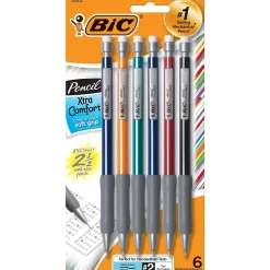BIC Matic Grip Mechanical Pencil, 0.5mm, #2 Hard Lead, 6/Pack (42602) Outlet