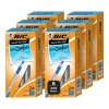 BIC Round Stic Grip Xtra Comfort Ballpoint Pen, Medium Point, Blue Ink, 24/Box, 6 Boxes/Pack (GSMG144E-BLU) Sale