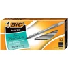 BIC Round Stic Xtra Precision Ballpoint Pens, Fine Point, 0.8mm, Black Ink, Dozen (20129/GSF11BK) Discount
