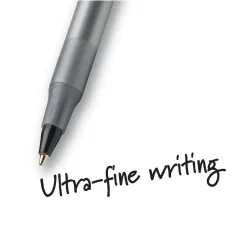 BIC Round Stic Xtra Precision Ballpoint Pens, Fine Point, 0.8mm, Black Ink, Dozen (20129/GSF11BK) Discount