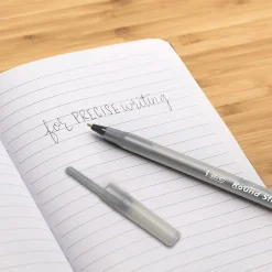 BIC Round Stic Xtra Precision Ballpoint Pens, Fine Point, Black, 432/Carton (GSF11BLKCT) Online