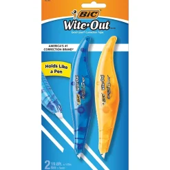 BIC Wite-Out Exact Liner Correction Tape, White, 2/Pack (50744) Online