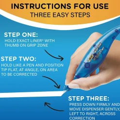 BIC Wite-Out Exact Liner Correction Tape, White, 2/Pack (50744) Online