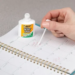 BIC Wite-Out Extra Coverage Correction Fluid, 20 ml., White, 12/Pack (WOFEC12WE)