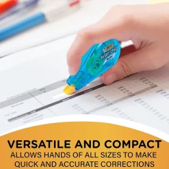 BIC Wite-Out Mini Correction Tape, White, 6/Pack (WOTMP61-WHI) Clearance