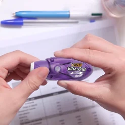 BIC Wite-Out Mini Correction Tape, White, 2/Pack (50754)