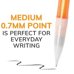 BIC Xtra Sparkle Mechanical Pencils, 0.7mm, #2 Hard Lead, 24/Pack (MPLP241-BLK) Outlet