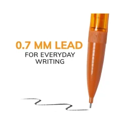 BIC Xtra-Smooth Bright Edition Mechanical Pencils, 0.7mm, #2 Medium Lead, 24 Pencils/Blister, 6 Blisters/Pack (MPCE144E-BLK) Best