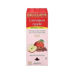 Tea<Bigelow Cinnamon Apple Herbal Tea Bags, 28/Box (11397)
