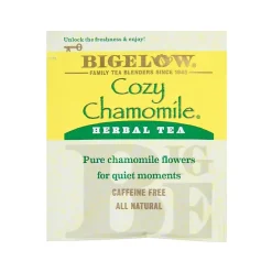 Tea<Bigelow Cozy Chamomile Herbal Tea Bags, 28/Box (004011)