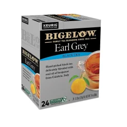 Tea<Bigelow Earl Grey Black Tea, Keurig® K-Cup® Pods, 24/Box (6082)