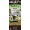 Tea<Bigelow ® Perfectly Mint®, Mint Flavored Black Tea, 28 Tea Bags/Box (RCB003441)