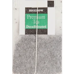 Tea<Bigelow Premium Decaf Black Tea, Decaffeinated Black Tea, 48 Tea Bags/Box (RCB00356)
