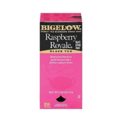 Tea<Bigelow Raspberry Royale Black Tea Bags, 28/Box (RCB003401)