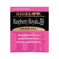 Tea<Bigelow Raspberry Royale Black Tea Bags, 28/Box (RCB003401)