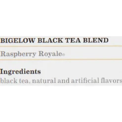 Tea<Bigelow Raspberry Royale Black Tea Bags, 28/Box (RCB003401)
